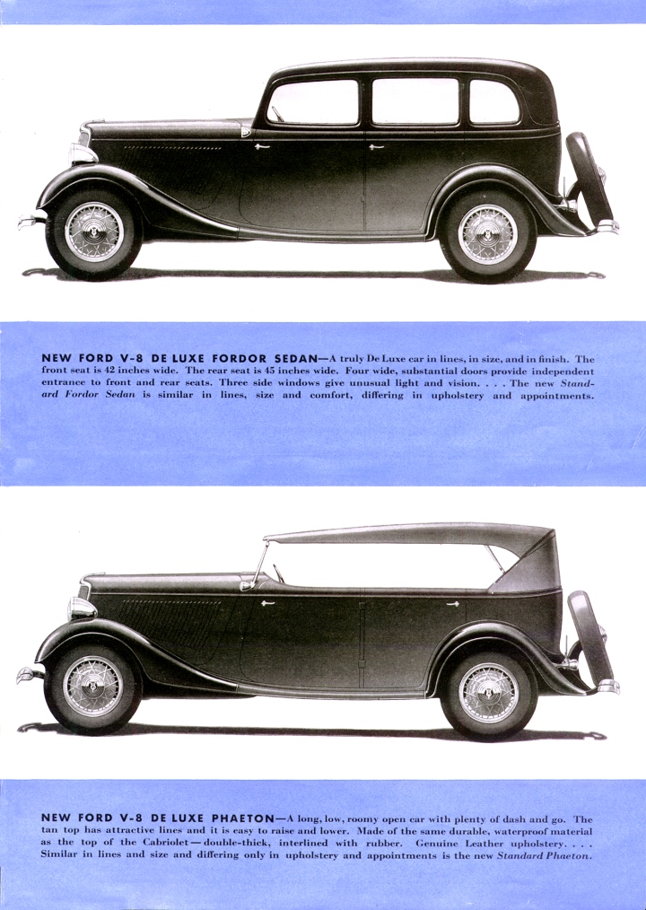 1933 Ford V-8 Foldout Page 3